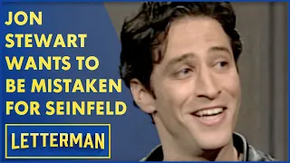 Jon Stewart Would Like To Be Mistaken For Jerry Seinfeld | Letterman