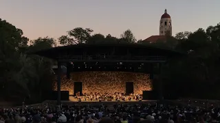 Hallelujah - Joshua Roman, cello + vocal. Frost Amphitheater, Stanford Univ. (Excerpt.) 07-31-21