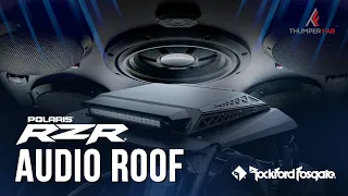 Polaris RZR Audio Roof with Rockford Fosgate