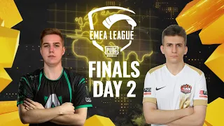[RU] EMEA League Finals | Day 2 | PUBG MOBILE EMEA 2020