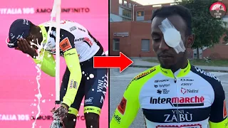 BINIAM GIRMAY ABANDONS Giro d'Italia Following PROSECCO CORK Incident » Giro d'Italia 2022