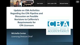 California Board of Accountancy-Committee on Professional Conduct Meeting-  May 17, 2024