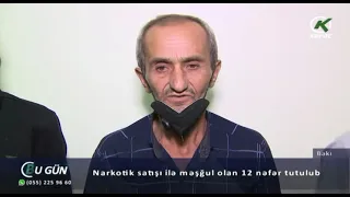 Bakıda narkotik satışı ilə məşğul olan 12 nəfər tutulub