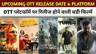 Upcoming OTT Release Movies | BMCM OTT | Turbo Hindi OTT | Shinda Shinda No Papa OTT | Netflix, Zee5