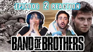 Israeli siblings watching | BAND of BROTHERS EP2 | for the first time (its getting real...)