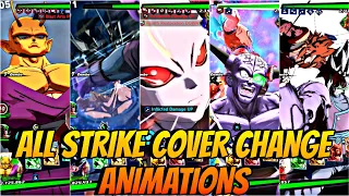 ALL STRIKE COVER CHANGE ANIMATIONS UPTO  TILL 🔥 IN DRAGON BALL LEGENDS