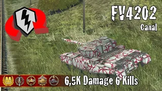 FV4202  |  6,5K Damage 6 Kills  |  WoT Blitz Replays