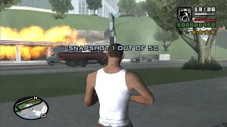 How to take Snapshot #6 at the beginning of the game - GTA San Andreas