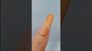 Gold Glitter Nail Art