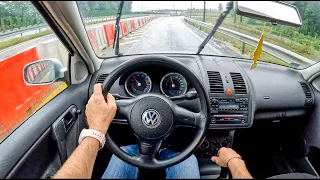 2001 Volkswagen Polo [1.4 I 60HP] | POV Test Drive #1286 Joe Black