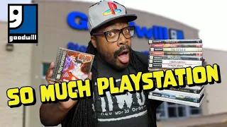 I Bought All the PLAYSTATION games at Goodwill