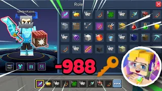 POWER OF LEGENDARY 999+ KEYS In Bedwars!  (Blockman Go)