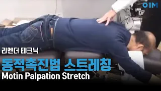 리엔더 테크닉 동적촉진법 스트레칭(Motion Palpation Stretch)