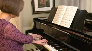 FUNNY PUPPY piano solo by Anne Crosby Gaudet