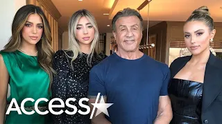 Sylvester Stallone's Daughters Say Their Dates Don't Come Back Because He's 'So Scary'