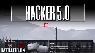 GOD MODE CHEATER - Battlefield 4 watching a HACKER