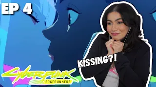 MOON KISSES!!!🌙│CYBERPUNK EDGERUNNERS EPISODE 4 REACTION