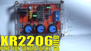 XR2206 Function Generator Kit BUILD