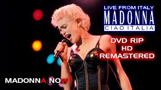 MADONNA - CIAO ITALIA LIVE FROM ITALY - DVD RIP - REMASTERED 1080p HD