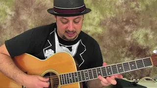 3 Acoustic Blues Riffs … Every Guitarist should play 😎