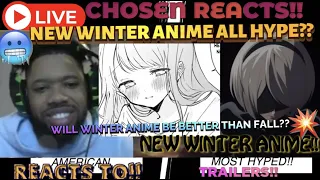 Top 10 Most Anticipated NEW Winter 2023 Anime (AMERICAN REACTS) #reaction #funny