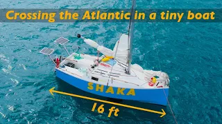 He Sailed Across the Atlantic in a 16 ft Boat! Would You Dare?- Ep. 300 RAN Sailing