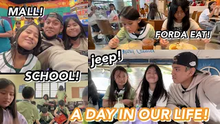 EP 1: A DAY IN A LIFE with Althea & Chloe! (MALL & SCHOOL GANAPS!) | Grae and Chloe