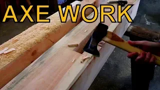 An Axe You're Going To Want/Need: Timber Framing With Both Power And Handtools