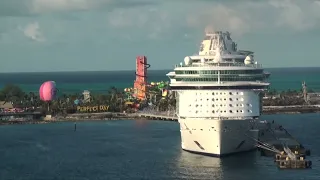 Icon of the Seas: CocoCay Bahamas on May 10th, 2024 (with Independence of the Seas)