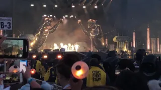 190504 - BTS Video Intro + Dionysus & Not Today - Speak Yourself Tour @ Rose Bowl Fancam