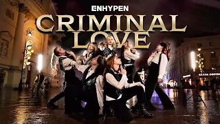 [KPOP IN PUBLIC｜ONE TAKE] ENHYPEN(엔하이픈) - 'CRIMINAL LOVE' Dance Cover by TeamMATE