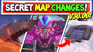 Fortnite SEASON 3 SECRET MAP CHANGES | v30.00