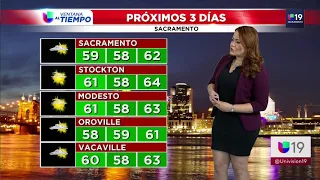 Llega lluvia al Norte de California