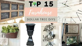 🤩TOP 15 DOLLAR TREE FARMHOUSE DIY HOME DECOR