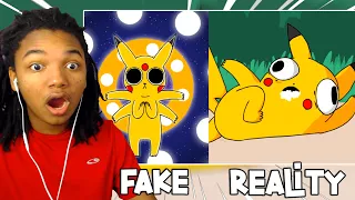 Acid Expectations vs Reality | Pikachu on Acid Reaction