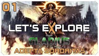 Let's eXplore Warhammer: 40k - Gladius ADEPTA SORORITAS DLC