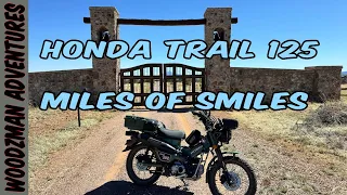 Miles Of Smiles ~ Honda CT125 Trail 125 Arizona Exploring