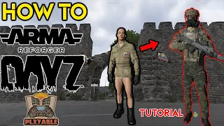 HOW TO PLAY - ARMA REFORGER DAYZ, Step By Step (TUTORIAL On PLXYABLE)