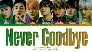 NCT Dream 'Never Goodbye' Lyrics (엔시티 드림 북극성 가사) (Color Coded Lyrics)