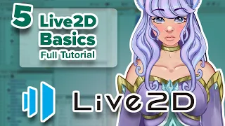 Live2D Full Guide and Tutorial [ Part 5/8 - Rigging Eyebrows ]【VTuber/Artist】