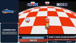 Sonic 3 Angel Island Revisited by flying fox in 1:06:23 - Sonic and the Shiny Things