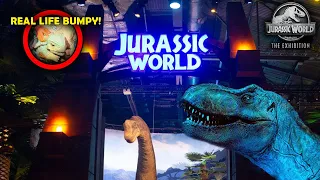 I VISITED JURASSIC WORLD IN REAL LIFE! - Jurassic World The Exhibition London FULL Tour!