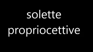 PLANTARI E SOLETTE PROPRIOCETTIVE