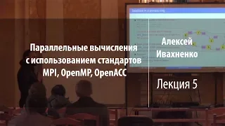 Лекция 5 | Параллельные вычисления | Алексей Ивахненко | Лекториум