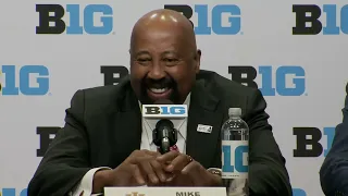 Mike Woodson, Trayce Jackson-Davis and Xavier Johnson postgame: Illinois: March 11, 2022