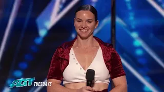 America's Got Talent - Kristy Sellars Amazing Performance