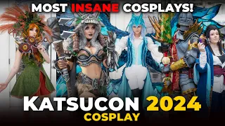 KATSUCON 2024 4K COSPLAY HIGHLIGHTS MUSIC VIDEO GAZEBO GAYLORD ANIME EXPO CONVENTION COMIC CON