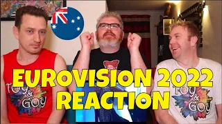 AUSTRALIA EUROVISION 2022 JOY REACTION - Sheldon Riley - Not the Same