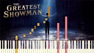 The Greatest Showman - "A Million Dreams" [Piano Tutorial] (Synthesia)