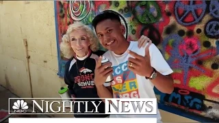 'Granny Does Graffiti': Denver Art Gallery Helps Bring Out Seniors' Artistic Side | NBC Nightly News